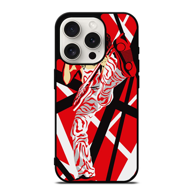 EDDIE VAN HALEN GUITAR ART 2 iPhone 15 Pro Case Cover