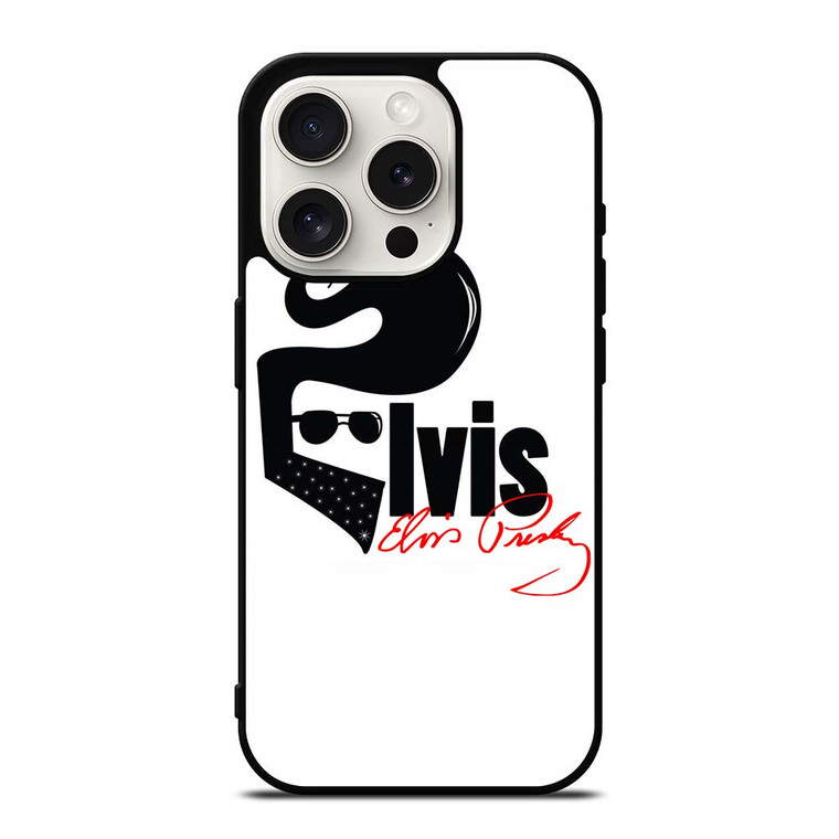 ELVIS PRESLEY SILHOUETTE iPhone 15 Pro Case Cover