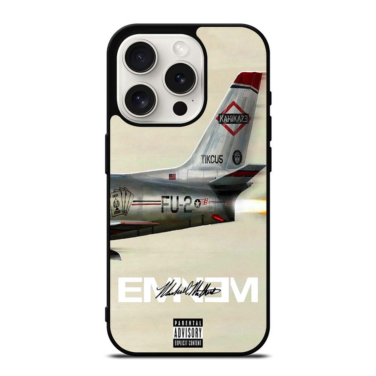 EMINEM KAMIKAZE ALBUM ART iPhone 15 Pro Case Cover