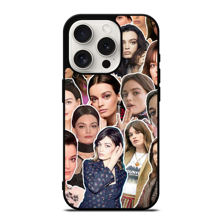 EMMA MACKEY FACE COLLAGE iPhone 15 Pro Case Cover
