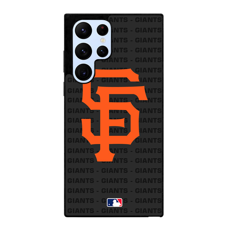 SAN FRANCISCO GIANTS BASEBALL BLACK Samsung Galaxy S22 Ultra Case Cover