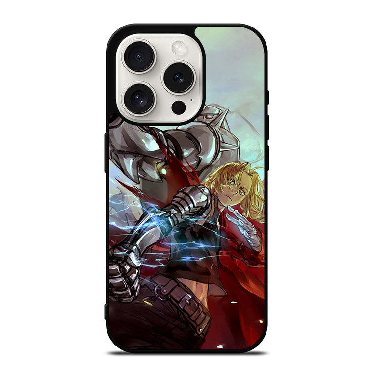FULLMETAL ALCHEMIST BROTHERHOOD ANIME iPhone 15 Pro Case Cover