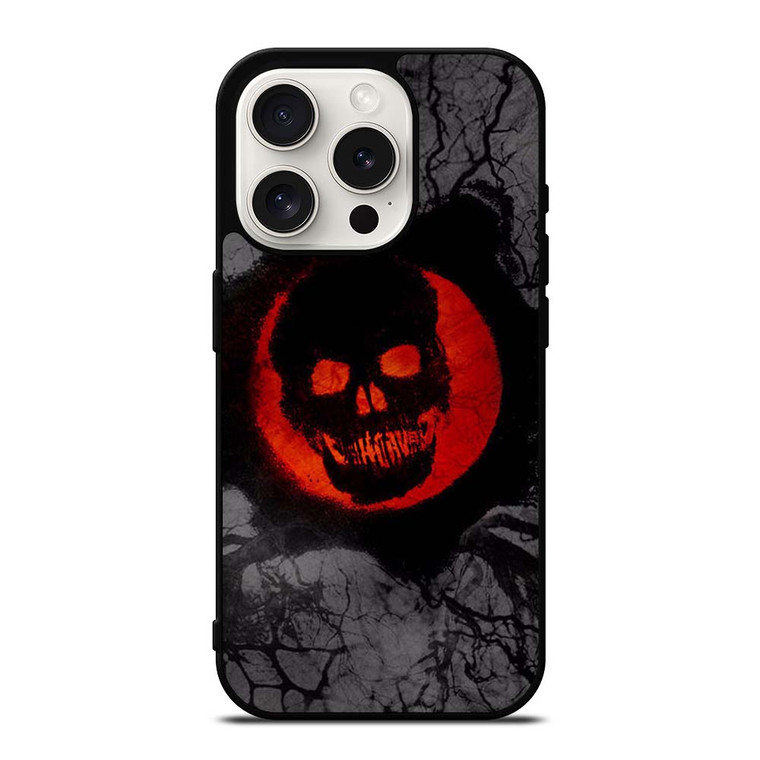 GEARS OF WAR SKULL GLOW iPhone 15 Pro Case Cover