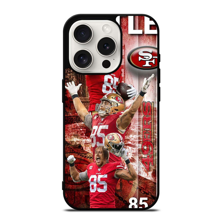 GEORGE KITTLE SAN FRANCISCO 49ERS 2 iPhone 15 Pro Case Cover GEORGE KITTLE SAN FRANCISCO 49ERS 2 iPhone 15 Pro Case Cover
