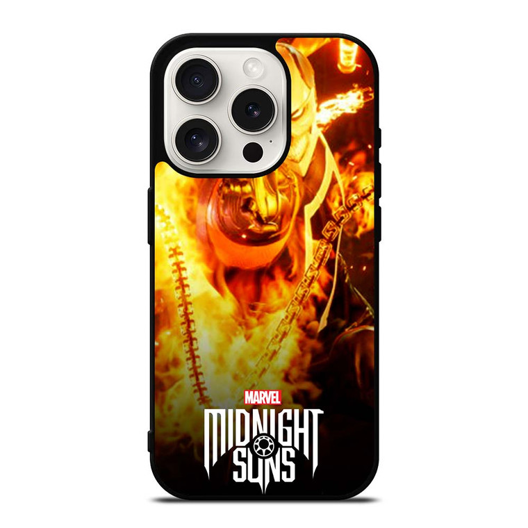 GHOST RIDERS MARVEL MIDNIGHT SUNS iPhone 15 Pro Case Cover
