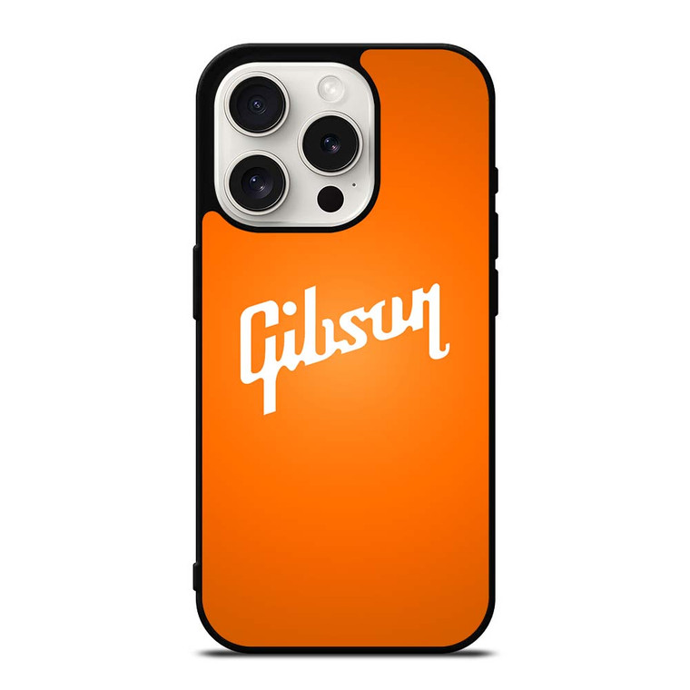 GIBSON GUITAR LOGO iPhone 15 Pro Case Cover