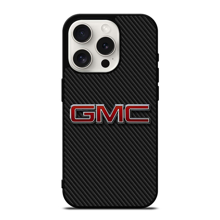 GMC CAR CARBON LOGO iPhone 15 Pro Case Cover