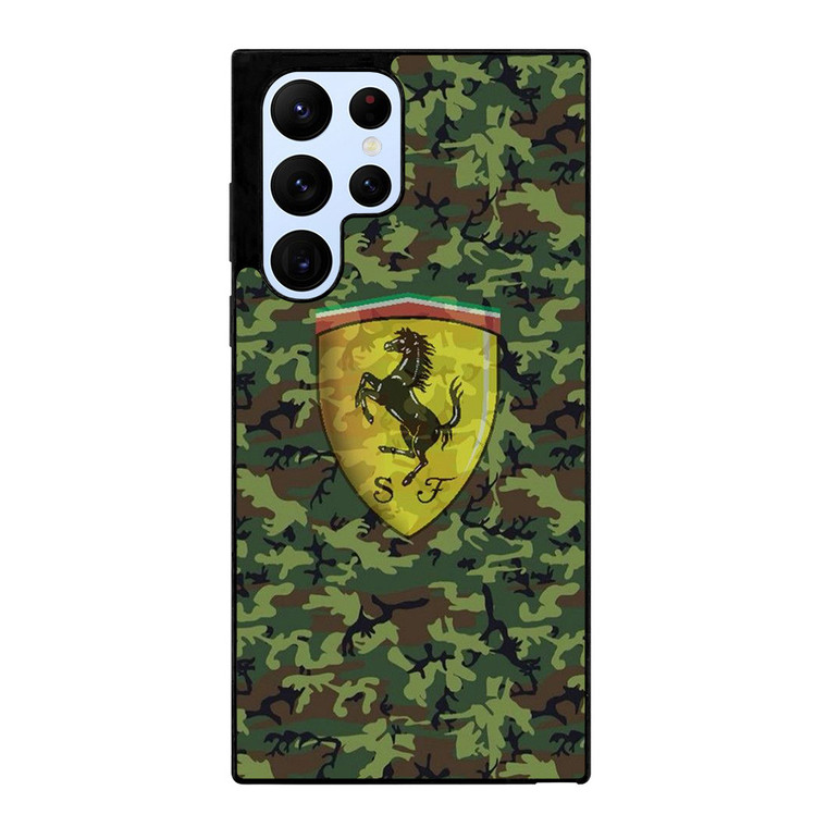 SCUDERIA FERRARI F1 CAMO Samsung Galaxy S22 Ultra Case Cover