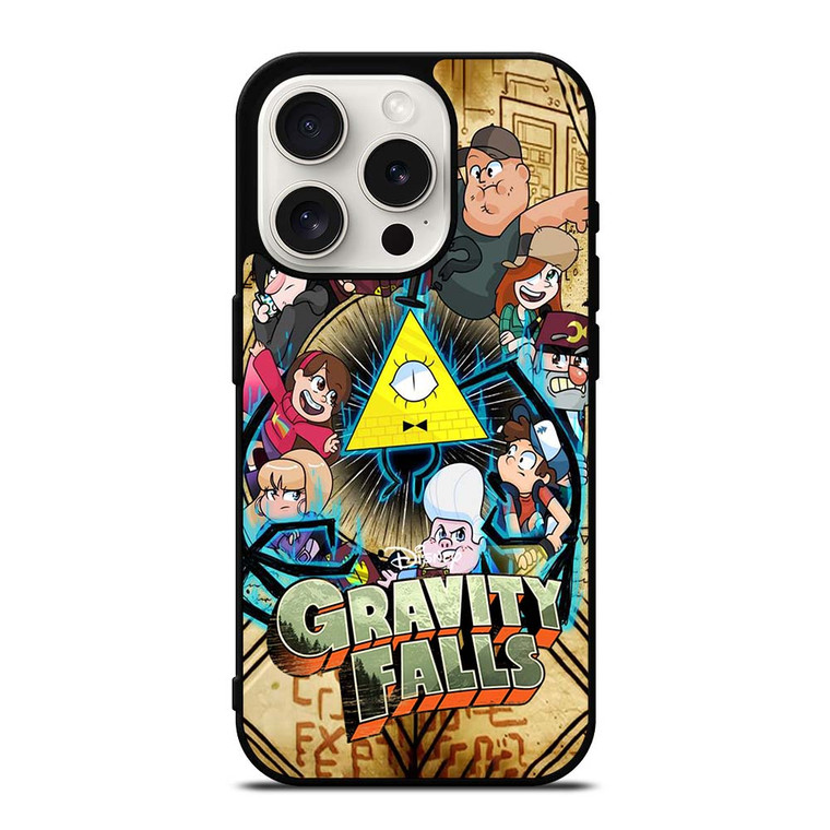GRAVITY FALLS AND FRIENDS iPhone 15 Pro Case Cover