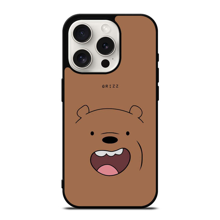 GRIZZLY WE BARE BEARS 2 iPhone 15 Pro Case Cover