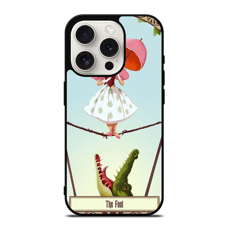 HAUNTED MANSION TIGHTROPE GIRL THE FOOL iPhone 15 Pro Case Cover