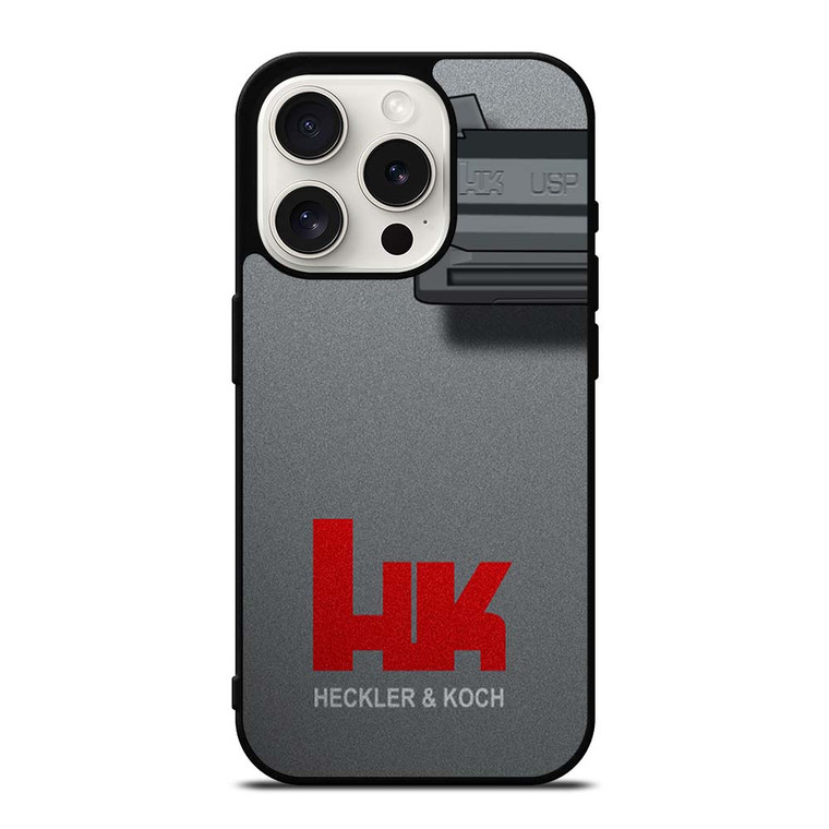 HECKLER AND KOCH LOGO iPhone 15 Pro Case Cover