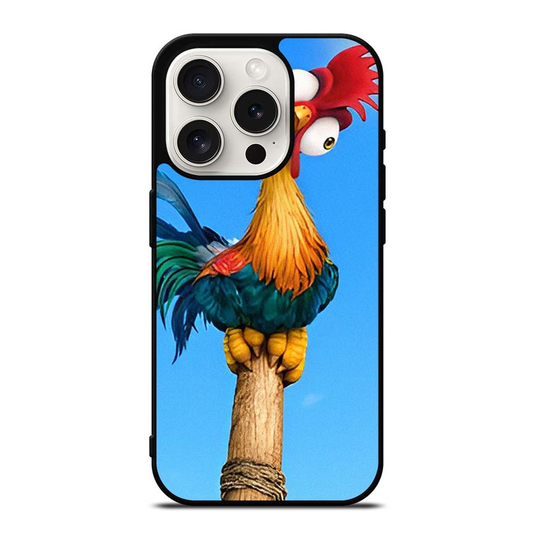 HEIHEI MOANA THE ROOSTER 2 iPhone 15 Pro Case Cover