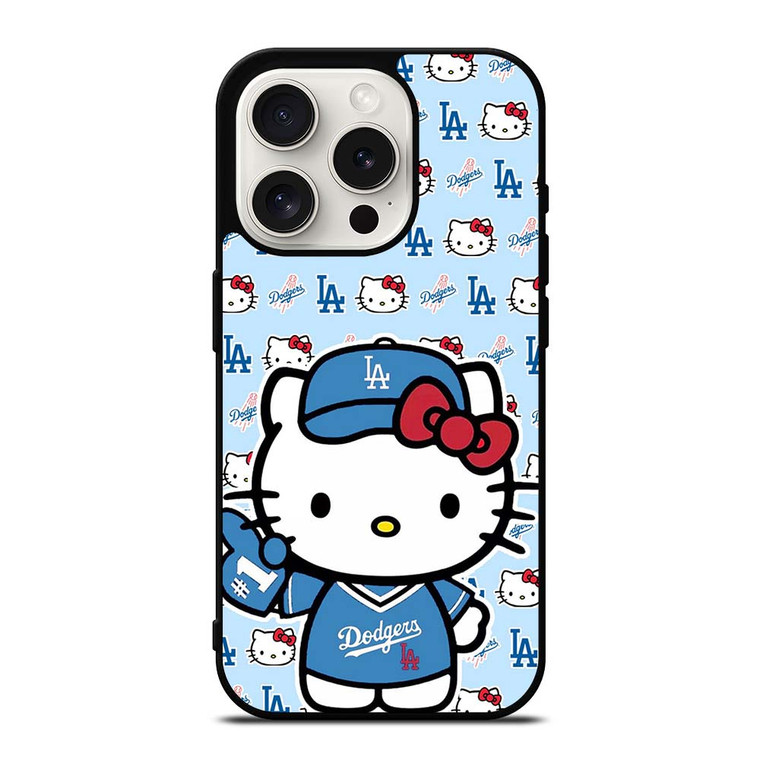 HELLO KITTY DODGERS COLLAGE iPhone 15 Pro Case Cover