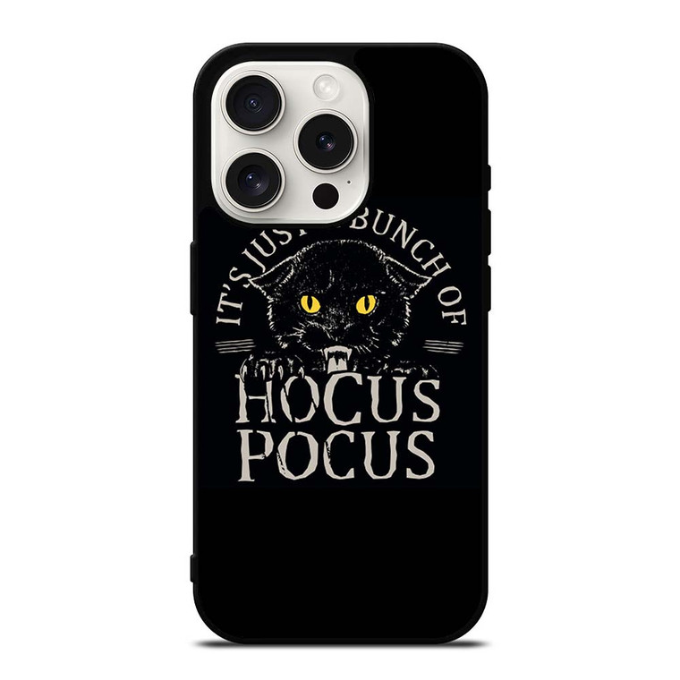 HOCUS POCUS BLACK CAT iPhone 15 Pro Case Cover