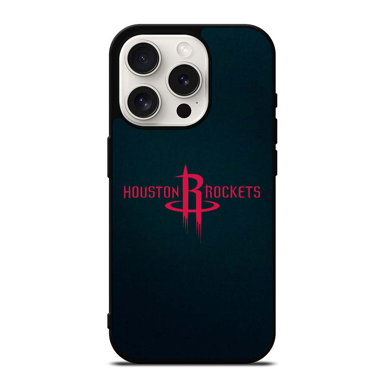 HOUSTON ROCKETS LOGO NBA iPhone 15 Pro Case Cover