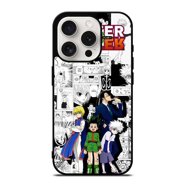 HUNTER X HUNTER COMIC BOOKS iPhone 15 Pro Case Cover