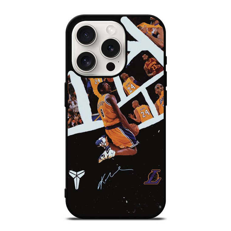 IN MEMORIAM KOBE BRYANT LAKERS iPhone 15 Pro Case Cover IN MEMORIAM KOBE BRYANT LAKERS iPhone 15 Pro Case Cover