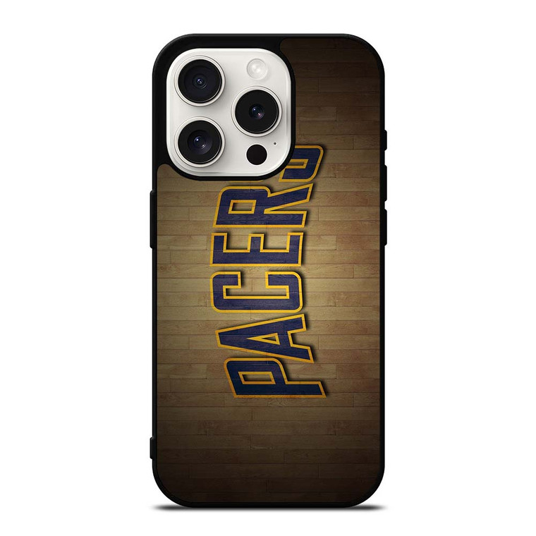 INDIANA PACERS BASKETBALL COURT LOGO iPhone 15 Pro Case Cover