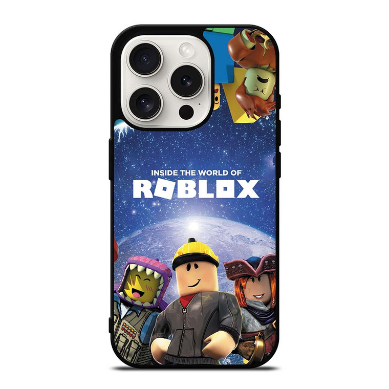 INSIDE THE WORD OF ROBLOX GAME iPhone 15 Pro Case Cover