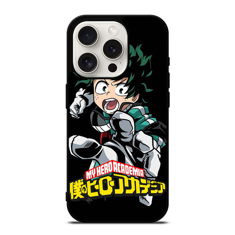 IZUKU MIDORIYA MY HERO ACADEMIA ANIME iPhone 15 Pro Case Cover