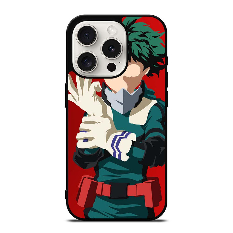 IZUKU MIDORIYA MY HERO ACADEMIA iPhone 15 Pro Case Cover