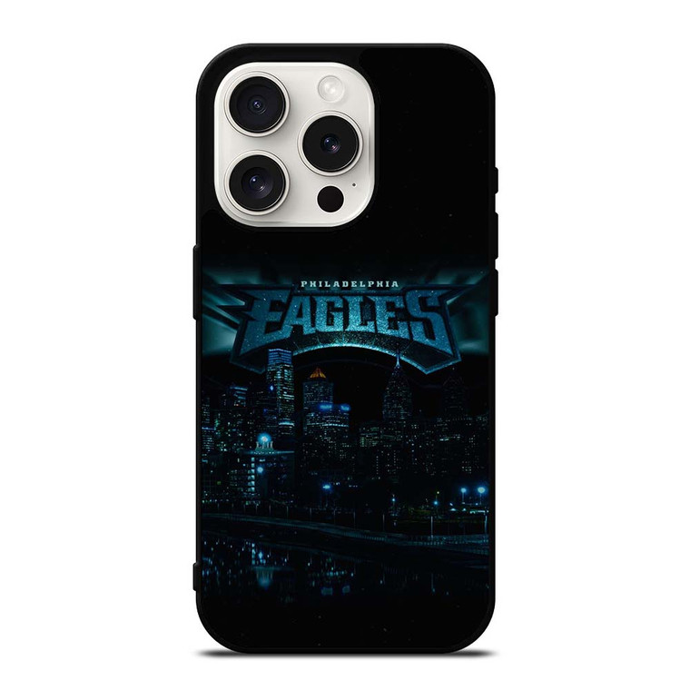 JALEN HURTS PHILADELPHIA NIGHT CITY iPhone 15 Pro Case Cover