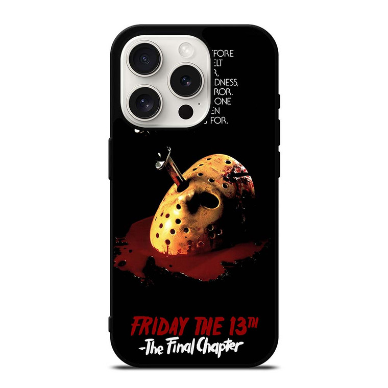 JASON FRIDAY THE 13TH HORROR MOVIE iPhone 15 Pro Case Cover