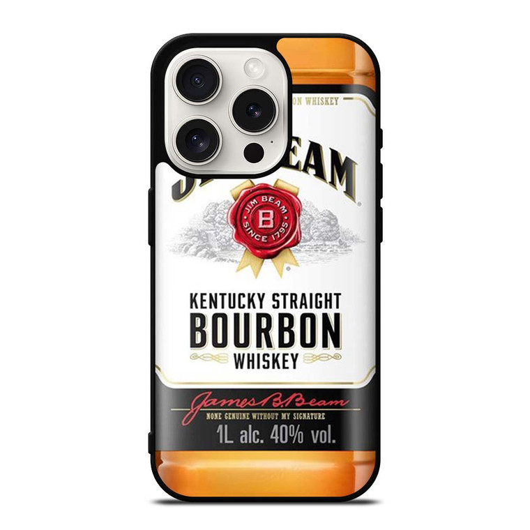 JIM BEAM WHISKEY iPhone 15 Pro Case Cover