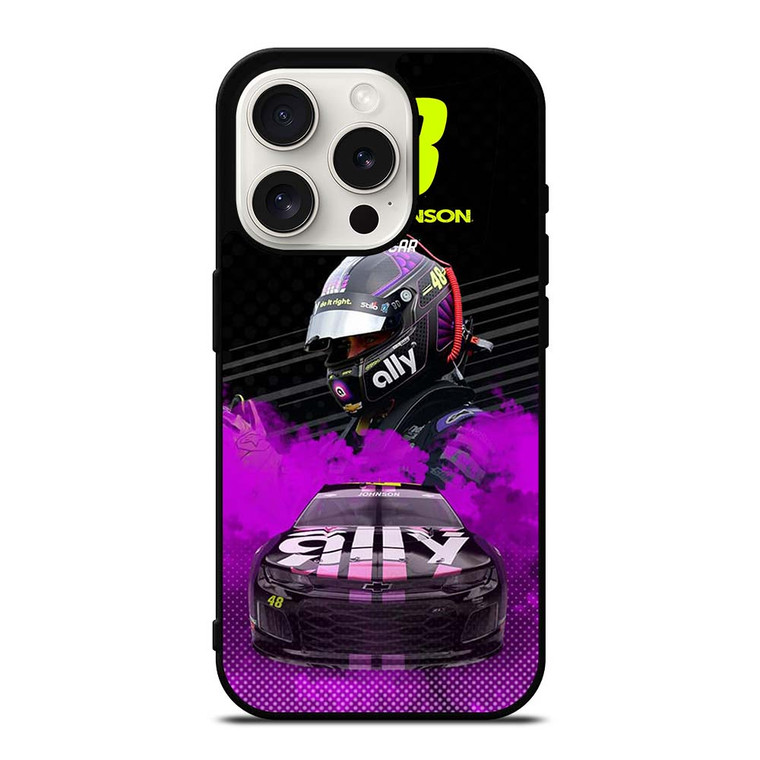 JIMMIE JOHNSON 48 NASCAR 2 iPhone 15 Pro Case Cover