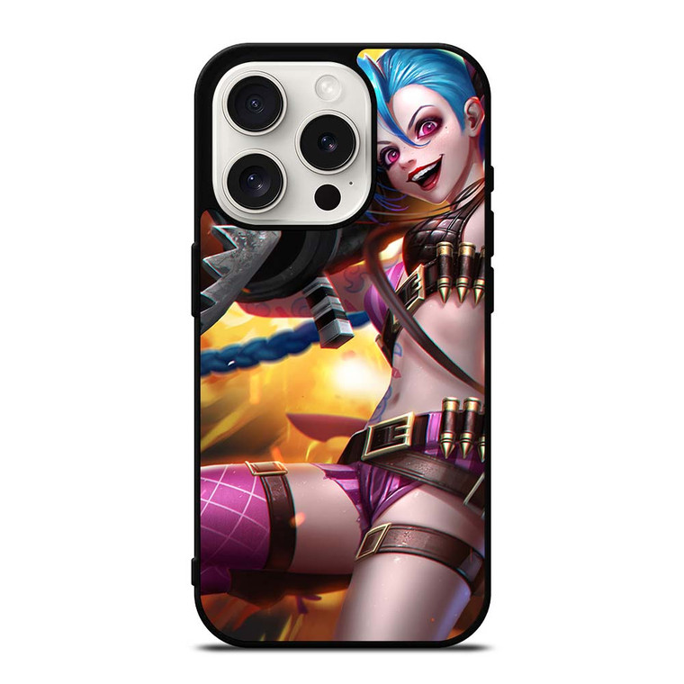 JINX LEAGUE OF LEGENDS iPhone 15 Pro Case Cover