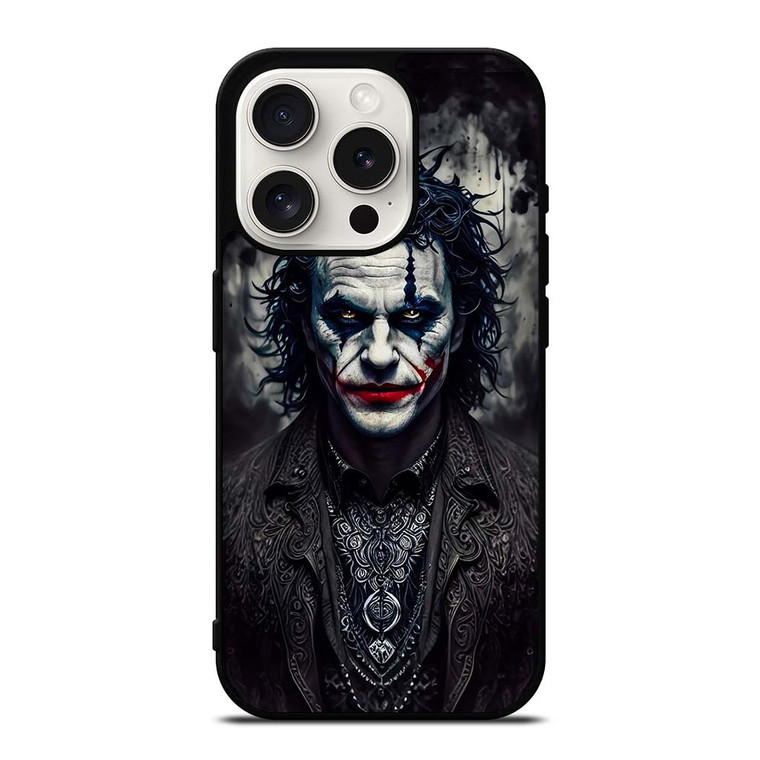 JOKER BLACK SUITS iPhone 15 Pro Case Cover