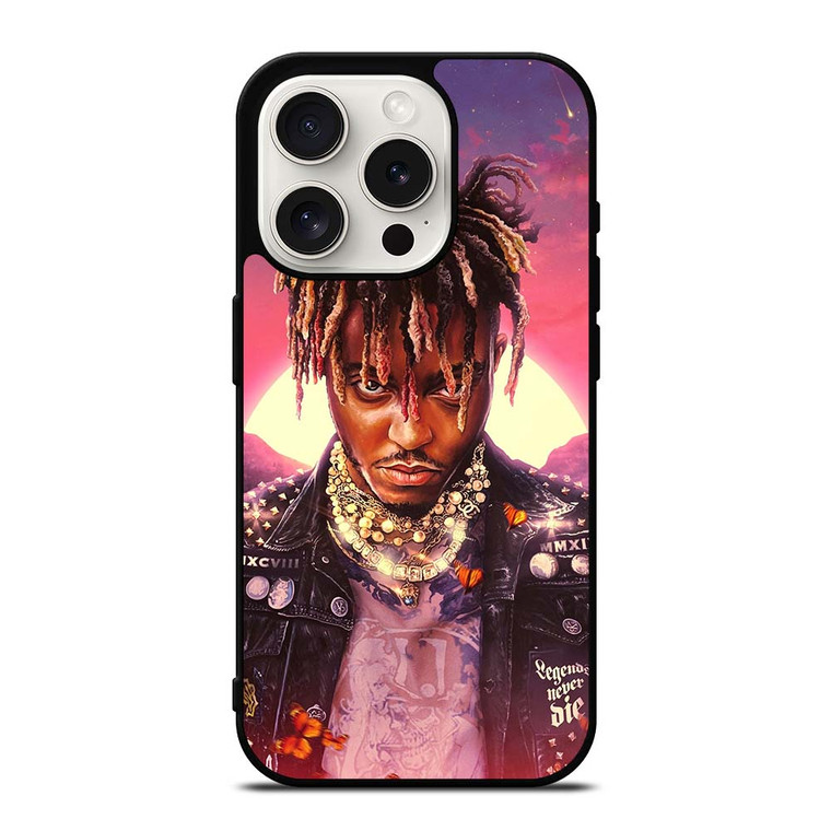 JUICE WRLD FACE RAPPER iPhone 15 Pro Case Cover
