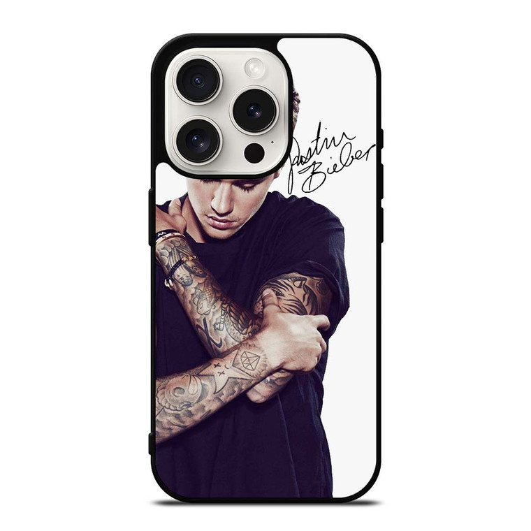 JUSTIN BIEBER SIGNATURE iPhone 15 Pro Case Cover