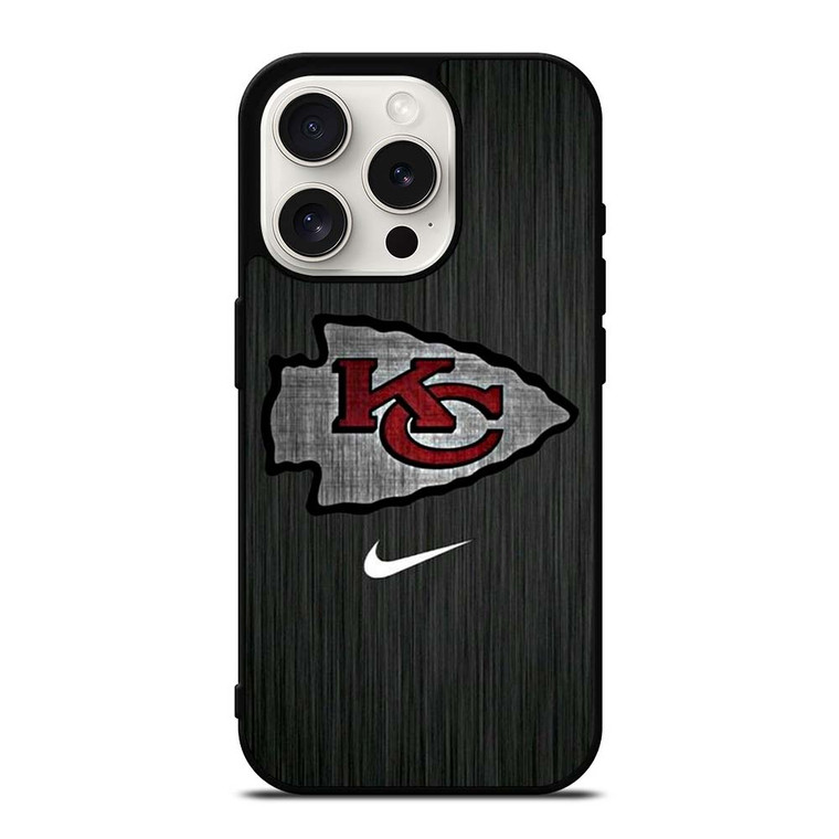 KANSAS CITY CHIEFS NFL NIKE iPhone 15 Pro Case Cover