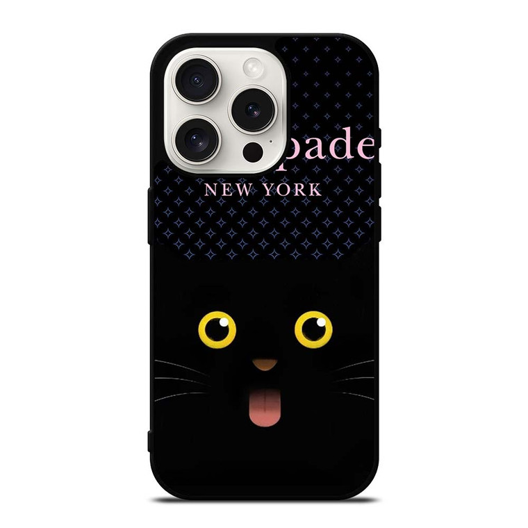 KATE SPADE CAT MEOW ICON iPhone 15 Pro Case Cover