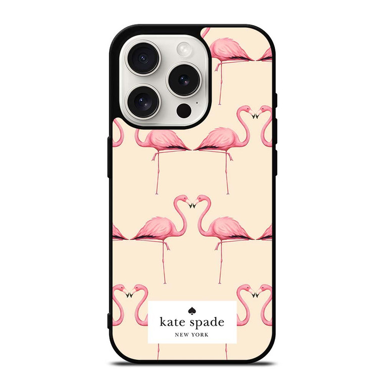 KATE SPADE FLAMINGO iPhone 15 Pro Case Cover