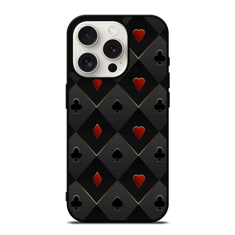 KATE SPADE LOGO BLACK COLLAGE iPhone 15 Pro Case Cover