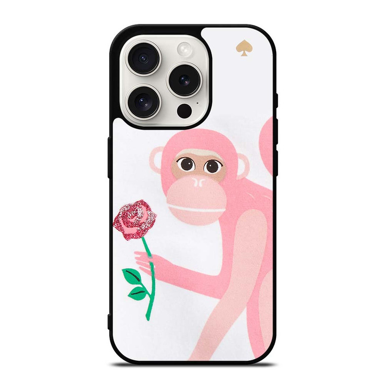 KATE SPADE MONKEY APPLIQUE iPhone 15 Pro Case Cover