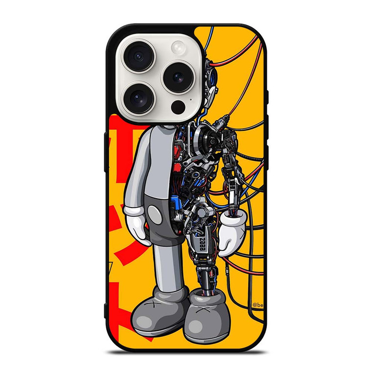KAWS ROBOT ENGINE iPhone 15 Pro Case Cover