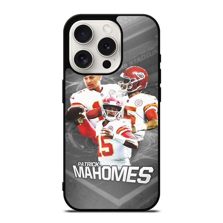 KC CHIEFS PATRICK MAHOMES FOOTBALL iPhone 15 Pro Case Cover