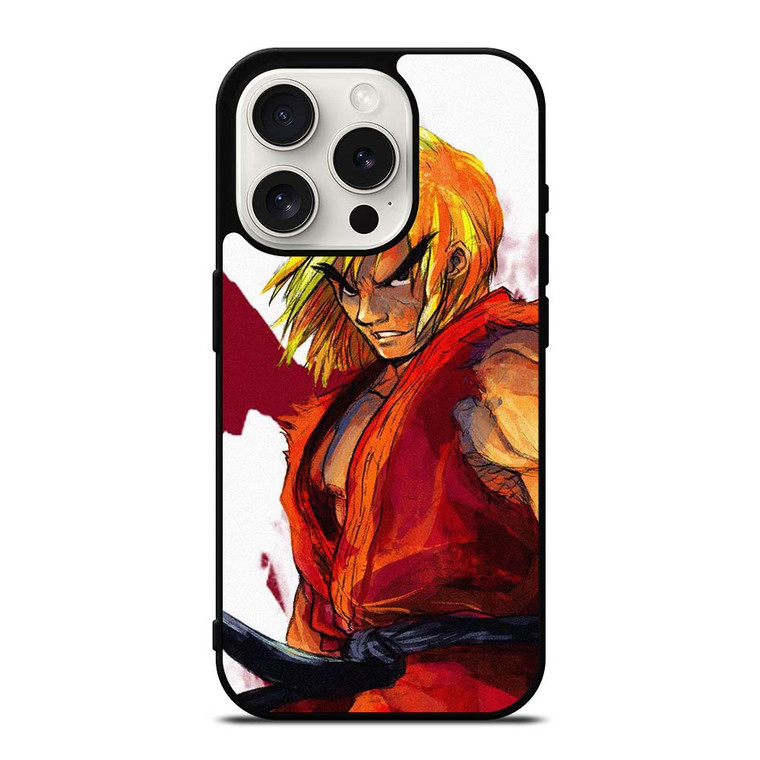 KEN MASTERS STREET FIGHTER GAMES iPhone 15 Pro Case Cover