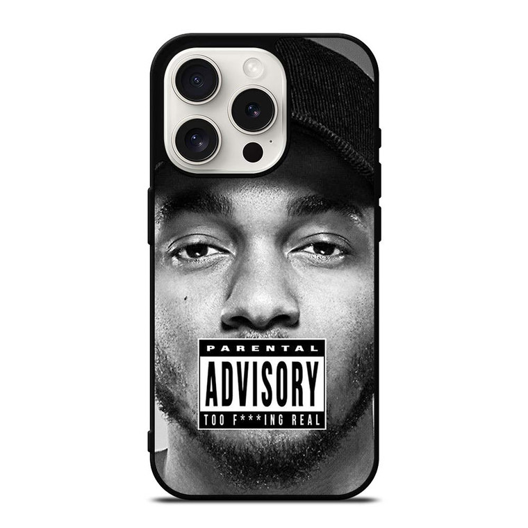 KENDRICK LAMAR PARENTAL ADVISORY iPhone 15 Pro Case Cover