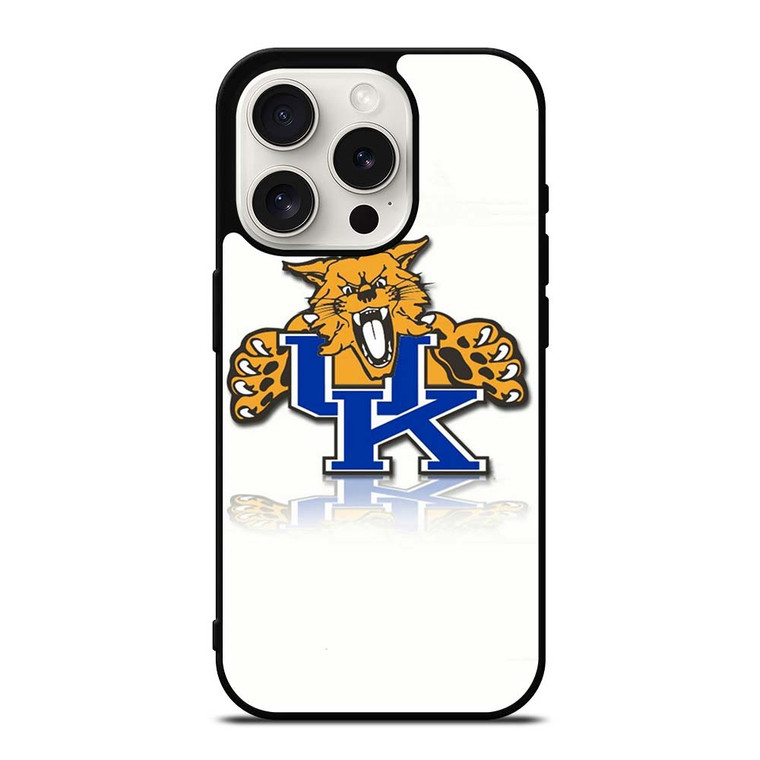 KENTUCKY WILDCATS SIMPLE LOGO iPhone 15 Pro Case Cover KENTUCKY WILDCATS SIMPLE LOGO iPhone 15 Pro Case Cover