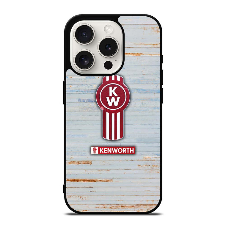 KENWORTH TRUCK RUSTY CONTAINER iPhone 15 Pro Case Cover