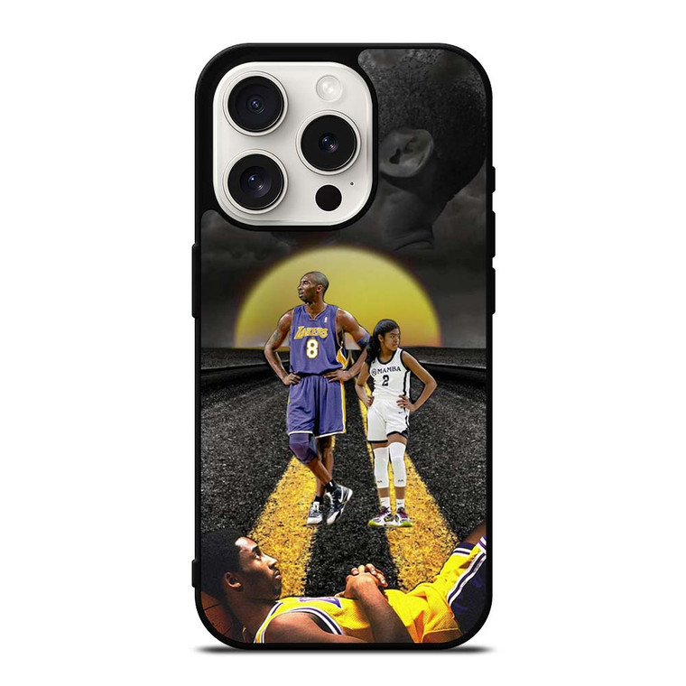 KOBE BRYANT AND GIGI iPhone 15 Pro Case Cover KOBE BRYANT AND GIGI iPhone 15 Pro Case Cover