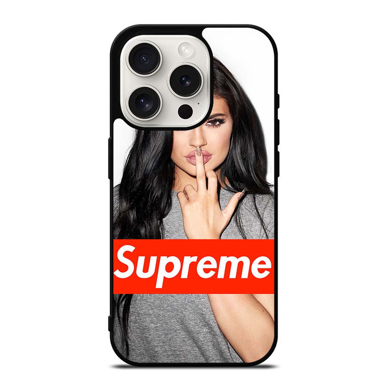 KYLIE SUPREME JENNER iPhone 15 Pro Case Cover