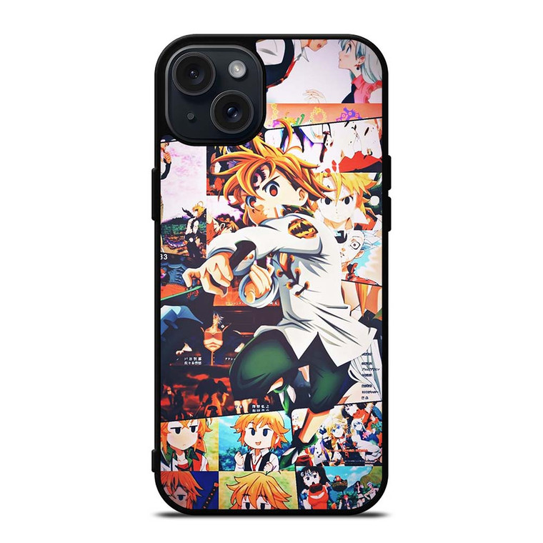 7 DEADLY SINS MELIODAS COLLAGE iPhone 15 Plus Case Cover 7 DEADLY SINS MELIODAS COLLAGE iPhone 15 Plus Case Cover