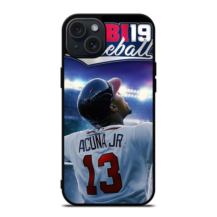 ACUNA JR 13 ATLANTA BRAVES  iPhone 15 Plus Case Cover ACUNA JR 13 ATLANTA BRAVES  iPhone 15 Plus Case Cover
