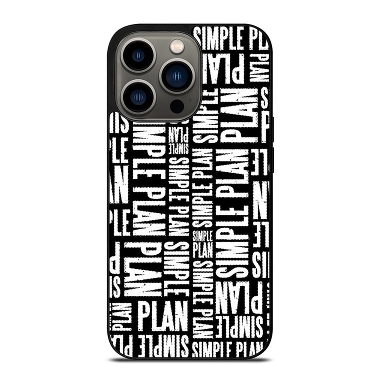 SIMPLE PLAN ROCK BAND LOGO iPhone 13 Pro Case Cover